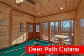 Luxury Cabin with Private Indoor Pool Sleeps 17