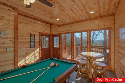 Luxury Cabin with Private Indoor Pool Sleeps 17 - Splashin On Smoky Ridge