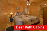 Main Floor Bedroom Gatlinburg Cabin Sleeps 8