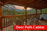 3 Bedroom Cabin with Covered Deck and Rockers 