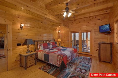 9 bedroom cabin with king bedrooms and Views - Summit View Lodge