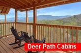 Gatlinburg cabin with Mountain Views from deck
