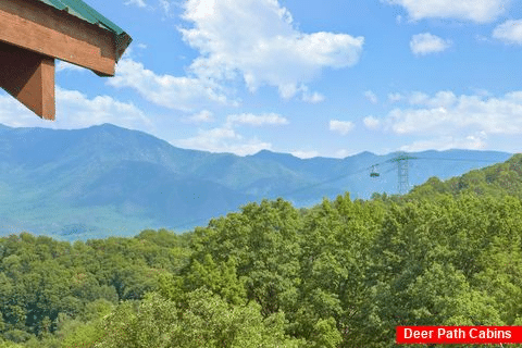5 bedroom cabin with views of Ober Gatlinburg - A Spectacular View to Remember