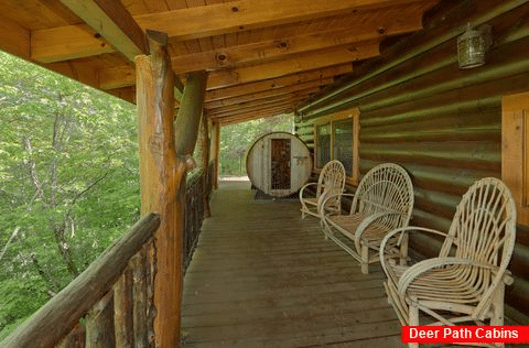 Private cabin with Mountain Views and sauna - Majestic Peace