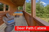 2 bedroom cabin with private hot tub 