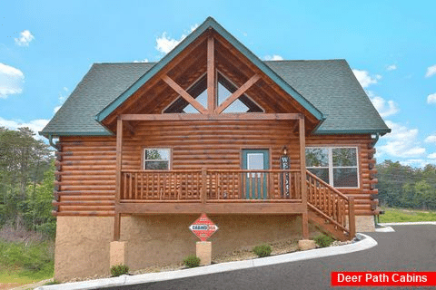 Pave Parking 4 Bedroom Cabin Sleeps 14 - Dream Mountain Cove