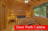 6 Bedroom cabin with 4 Master Suites 