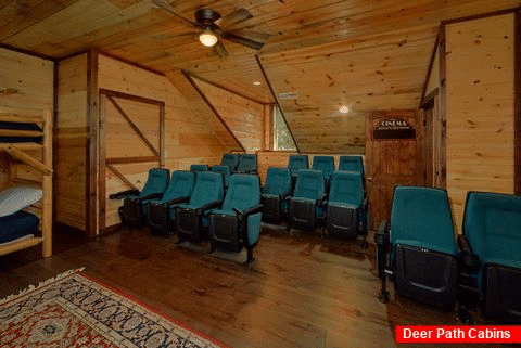 Large Theater Room with Seating for 16 - Bar Mountain II