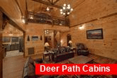 3 bedroom cabin with spacious living room