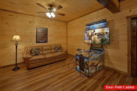 3 bedroom cabin with Buck Hunter Arcade Game - Smoky Bear Lodge