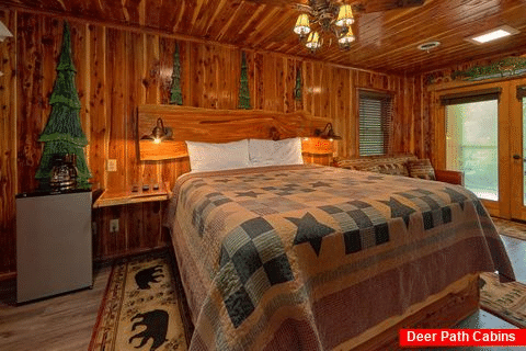 2 bedroom cabin on river with king bedroom - River Edge