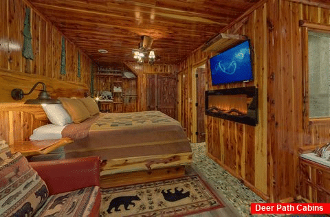 River Cabin with 2 Master Suites with fireplaces - River Edge