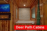 Cabin with 2 Master Bedrooms with 2 Jacuzzi Tubs
