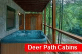 Premium Cabin with hot tub overlooking the river