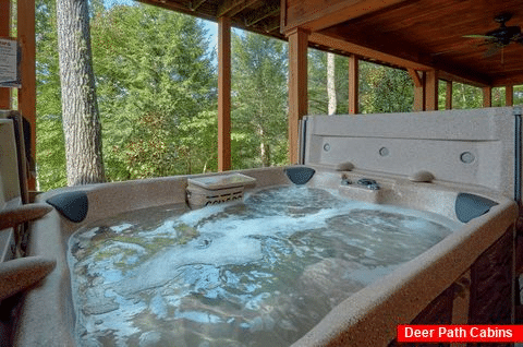 6 Bedroom Cabin with 2 Hot Tubs Sleeps 18 - KenKnight's Wilderness Lodge