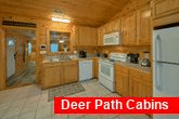 Fully Furnished kitchen in 3 bedroom cabin