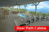Cabin rental with private pool and mountain View