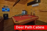 11 bedroom cabin with Game Room and Pool Table