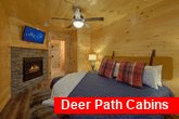 Master Suite with King bed in cabin rental
