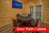 Cabin with Poker Table and Pool table game room