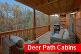 2 bedroom cabin with grill and private deck