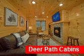 Premium 2 bedroom cabin with gas fireplace 