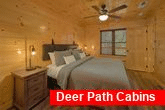 Luxury cabin with King Bed in Master Bedroom