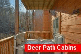 2 bedroom cabin with hot tub and indoor pool