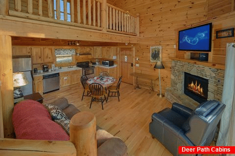 2 Bedroom Cabin with Gas Fireplace and WiFi - Rippling River