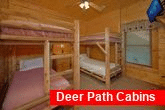 5 Bedroom Cabin with Bunk Beds Kidgs Room 