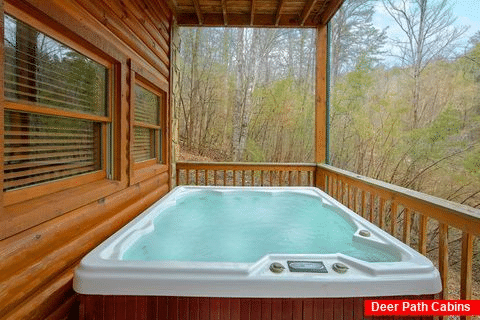 2 Bedroom with Privet Hot Tub - Mountain Retreat