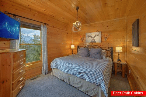 4 Bedroom 3 Bath Cabin with 3 King Beds - On The Rocks