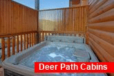 4 bedroom luxury cabin with hot tub and pool