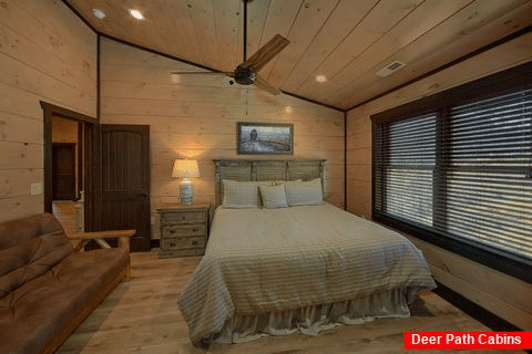 Premium 15 bedroom cabin rental Master Bedroom - Smoky Mountain Masterpiece
