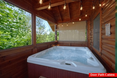 Pigeon Forge cabin with private hot tub - Angel's Ridge
