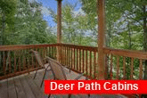 1 bedroom cabin rental with private deck