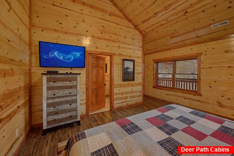 TV&#39;s in Every Room 6 Bedroom Cabin Sleeps 20 - Splash Mountain Chalet