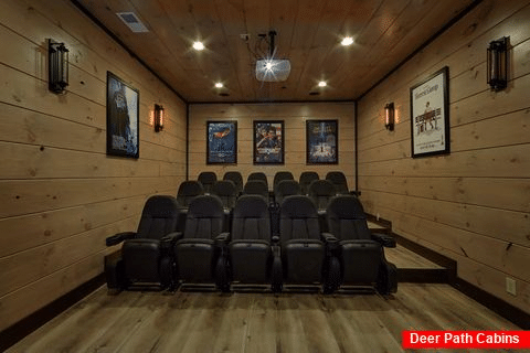15 bedroom luxury cabin with Theater Room - Smoky Mountain Masterpiece