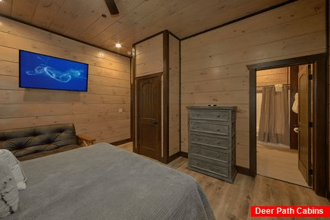12 King Master Bedrooms in 15 bedroom cabin - Smoky Mountain Masterpiece