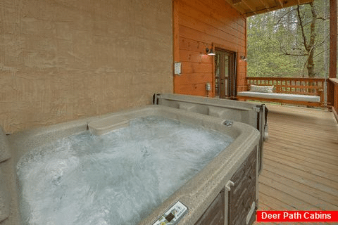 2 bedroom cabin with hot tub and indoor pool - Laurel Splash