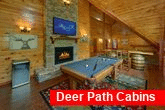 11 bedroom cabin with Pool Table and Game Room