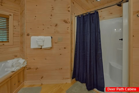Spacious Bathroom with Shower - 3 Little Bears