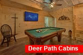 Smoky Mountain 5 Bedroom Cabin with Pool Table