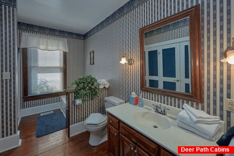Full Bathroom with Shower and Tub - Southern Charm