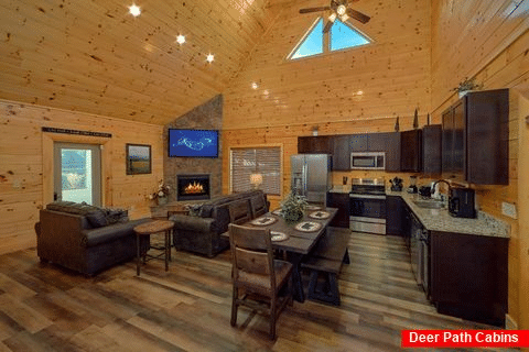 Pigeon Forge 4 Bedroom Cabin with Indoor Pool - Pigeon Forge Plunge