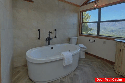 4 bedroom cabin with luxurious master bathroom - Southern Comfort