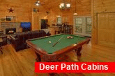 Pigeon Forge 1 Bedroom Cabin With Pool Table