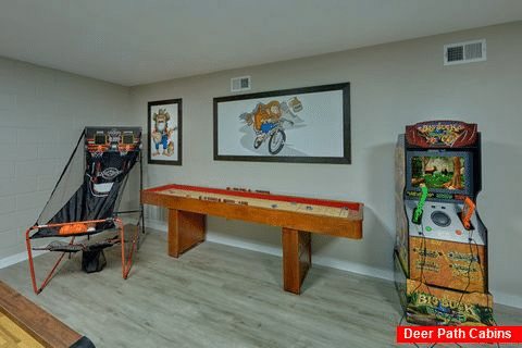 4 bedroom cabin game room with arcade games - Whispering Pines