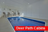 Luxury 4 Bedroom Cabin with Private Indoor Pool