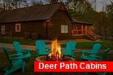 8 Bedroom cabin with outdoor fire pit 